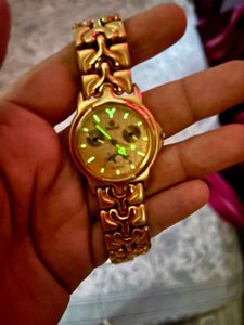 Swistar Moonphase 22k Gold Plated Limited Edition