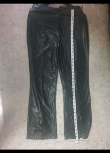 Shein Imported Leather Pants 26 28