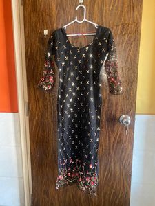 SEQUIN NET DESIGN KURTI FOR GIRLS