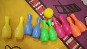Kids Bowling Game 10 Bottle And 1 Ball