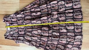 Paisley Tiered Tank Dress/ Kurta