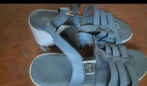 Parada Blue Wedges