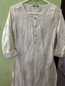 Elegant White Kurta