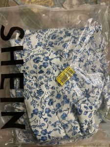 Floral Midi Dress with Slit