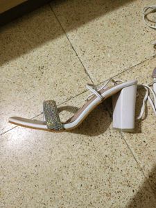 Brand New White Heels With Doori