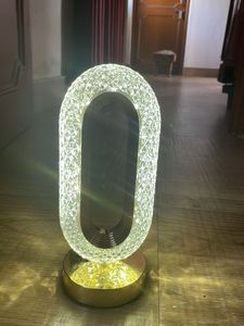 Modern Crystal Table Lamp