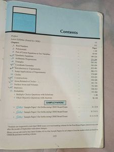 Golden Mathematics  Guides Textbook - Class X