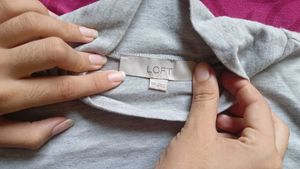 Gray Mock Neck Tunic Dress Top