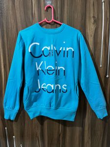 Calvin Klein Jeans Blue Sweatshirt