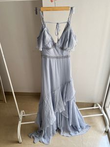 Zamaria Maxi Dress in Tropical Toile Print