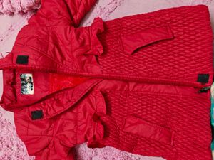 Red Quilted Jacket