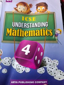 Math Book Class 4 ICSE BOARD