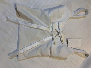 Zara Cut Out Bow Top