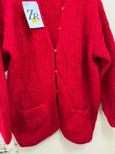 Red Woolen Sweater