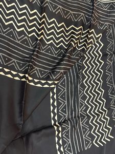 Brand New Satin Handblock Print Saree