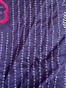 Handwork Full Sequence Saree