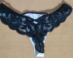 Lace Trim Thong