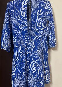 Blue Play suit