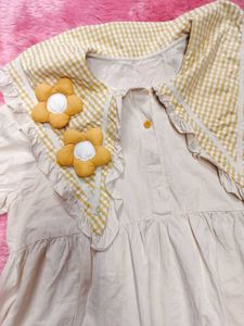 Cute Beige women top