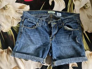 Classic Blue Denim Shorts – Casual & Comfortable