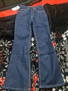Flared Denim Jeans