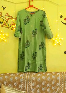 Short Kurta With One Side Pocket💚
