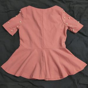 Last Price Harpa Peplum Top