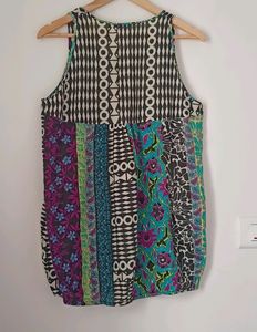 Boho Patchwork Tank Top