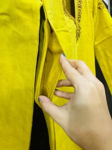 Yellow Haldi Dress