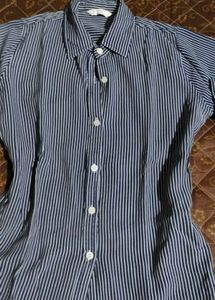 Striped Button-Down Shirt