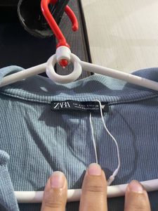 Zara V neck top