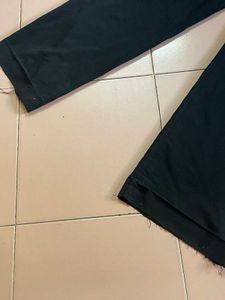 Black Wide Leg Trousers