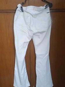 White Flared Jeans