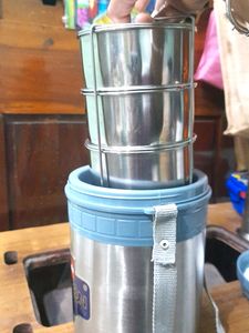 Cello Luch Box With 3 Set