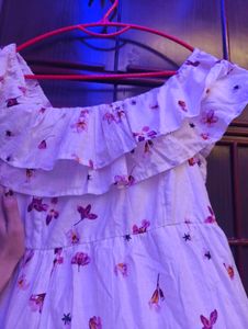 Floral Off-Shoulder Maxi Dress