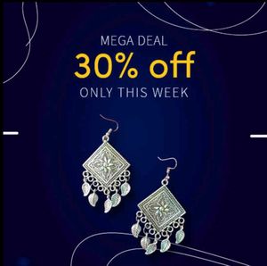 Handmade metal earings