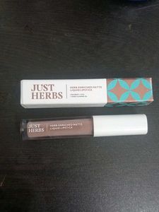Just Herbs Matte Liquid Lipstick - Almond Glaze