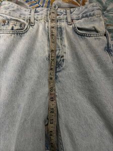 Wide Leg Denim Jeans