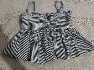 Striped Korean Cami Top🌟