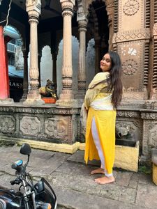 Yellow Kurti Set