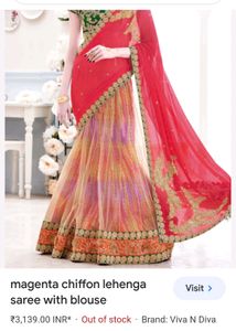 Mahotsav Lehnga Saree