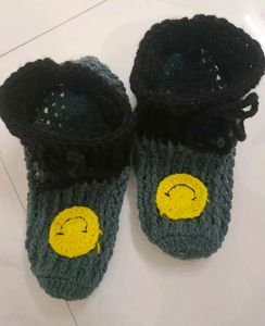 Handmade Crochet Slipper Socks