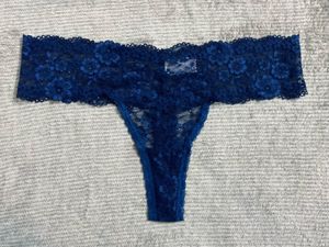 ZIVAME - Blue Lace Thong