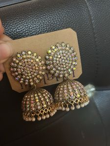 Sparkling Jhumka Earrings