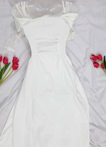 Savana White Princess Dress
