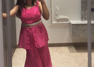 INDYA : Pink Ethnic Kurta Set