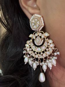 Elegant Pearl Drop Earrings