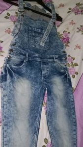 Blue Denim Dungaree