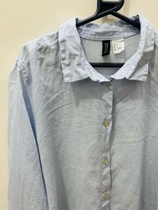 H&amp;m Sky Blue Shirt