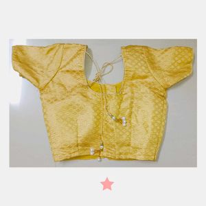 Golden Padded Blouse